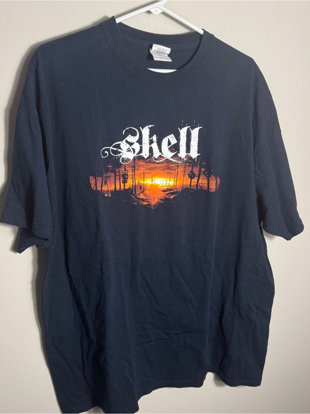 Skell Apocalyptic Tour 2012 T Shirt 2XL Pittsburgh PA Heavy Metal Band Tee